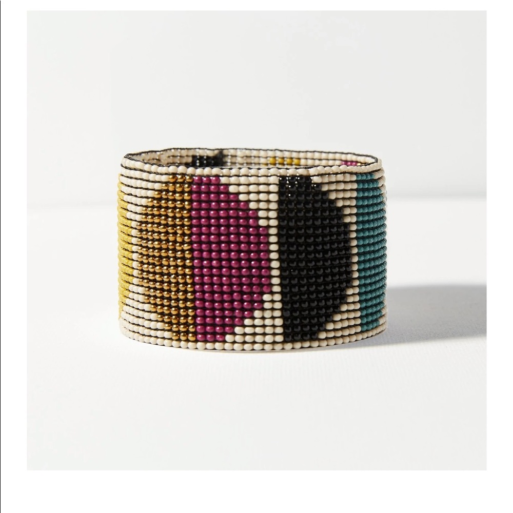 Ink + Alloy Beaded Stretch Bracelet